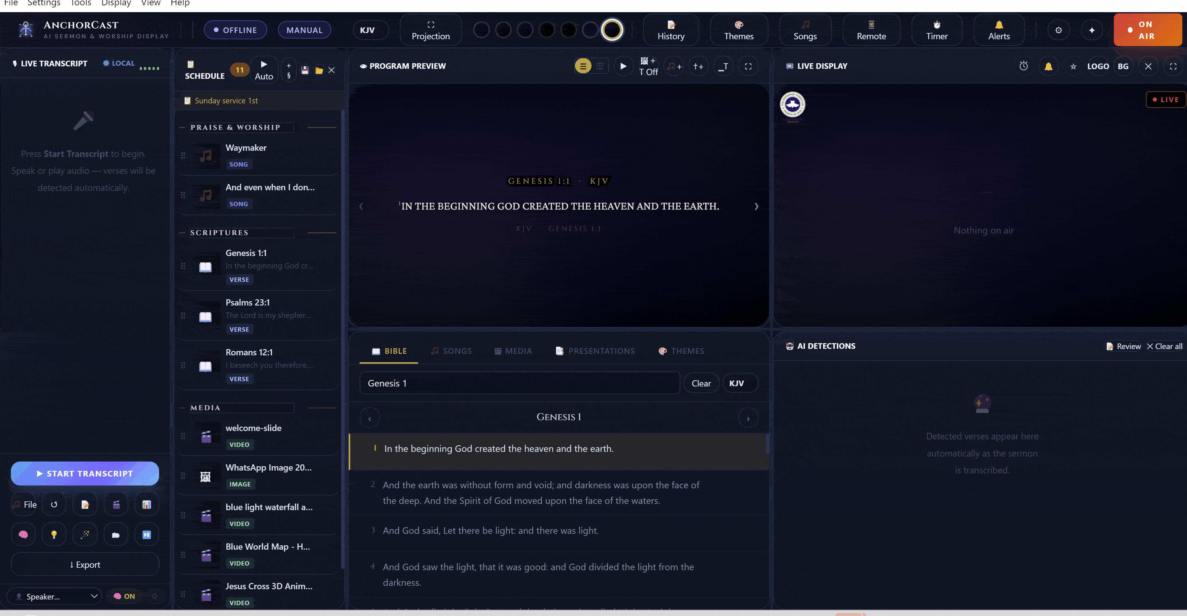 AnchorCast Wi-Fi remote control